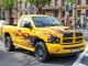 Saint Petersburg, Russia - May 25, 2013: Tuned pickup truck Dodge Ram in the city street. Stockfoto-ID: 303383653 Copyright: Artzzz