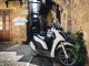 RHODES, GREECE - AUGUST 2017: Motorbike scooters are parked near the wall at narrow street of Rhodes town on Rhodes island, Greece Stockfoto-ID: 206677939 Copyright: Vladimirs.Gorelovs